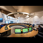 Exchange of views between the delegation of judges from ITLOS and ICJ Judges in the Deliberation Room