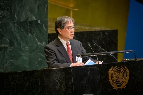 On 26 June 2025, President Iwasawa gave a speech at the informal plenary meeting of the General Assembly commemorating the 80th anniversary of the signing of the UN Charter. 