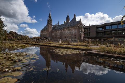 View of the Peace Palace