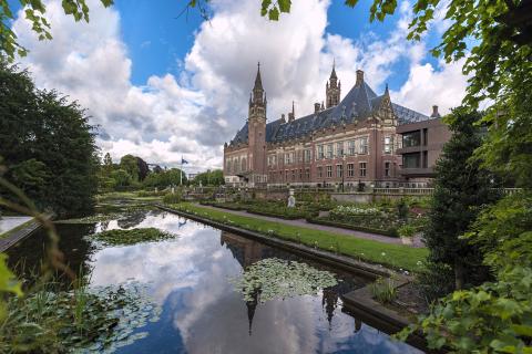 View of the Peace Palace