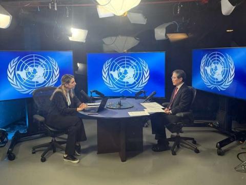 UN News interview with President Iwasawa 