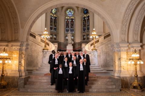 ICJ Judge at the Peace Palace 