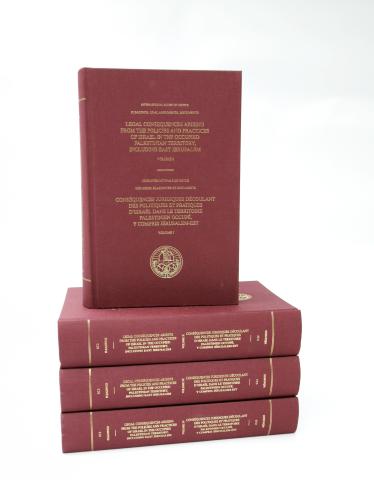 The Court announces the publication of I.C.J. Pleadings, Legal Consequences arising from the Policies and Practices of Israel in the Occupied Palestinian Territory, including East Jerusalem. The four volumes of this publication contain the case file in the original language.