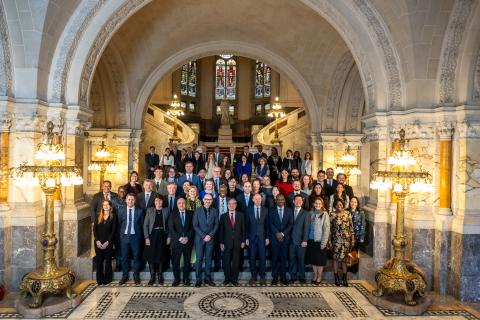 On 4 March 2026, diplomatic representatives accredited to the Netherlands attended information sessions on the work and activities of the International Court of Justice by HE Mr Philippe Gautier, Registrar of the Court, and of the Permanent Court of Arbitration, by HE Mr Marcin Czepelak, Secretary-General of the PCA, at the Peace Palace in The Hague, seat of both institutions.