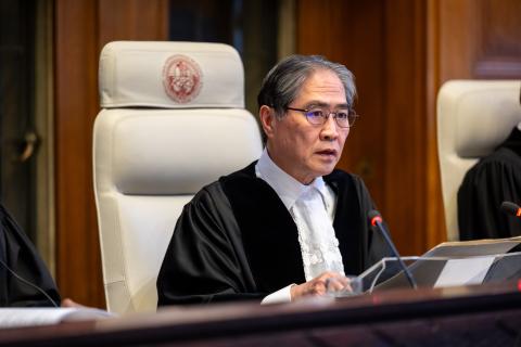 The President of the Court, HE Judge Iwasawa Yuji