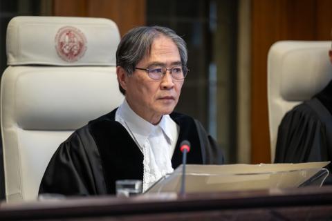 The President of the Court, HE Judge Iwasawa Yuji