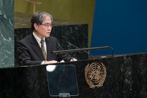 Speech of the President of the ICJ, HE Iwasawa Yuji, before the General Assembly of the United Nations